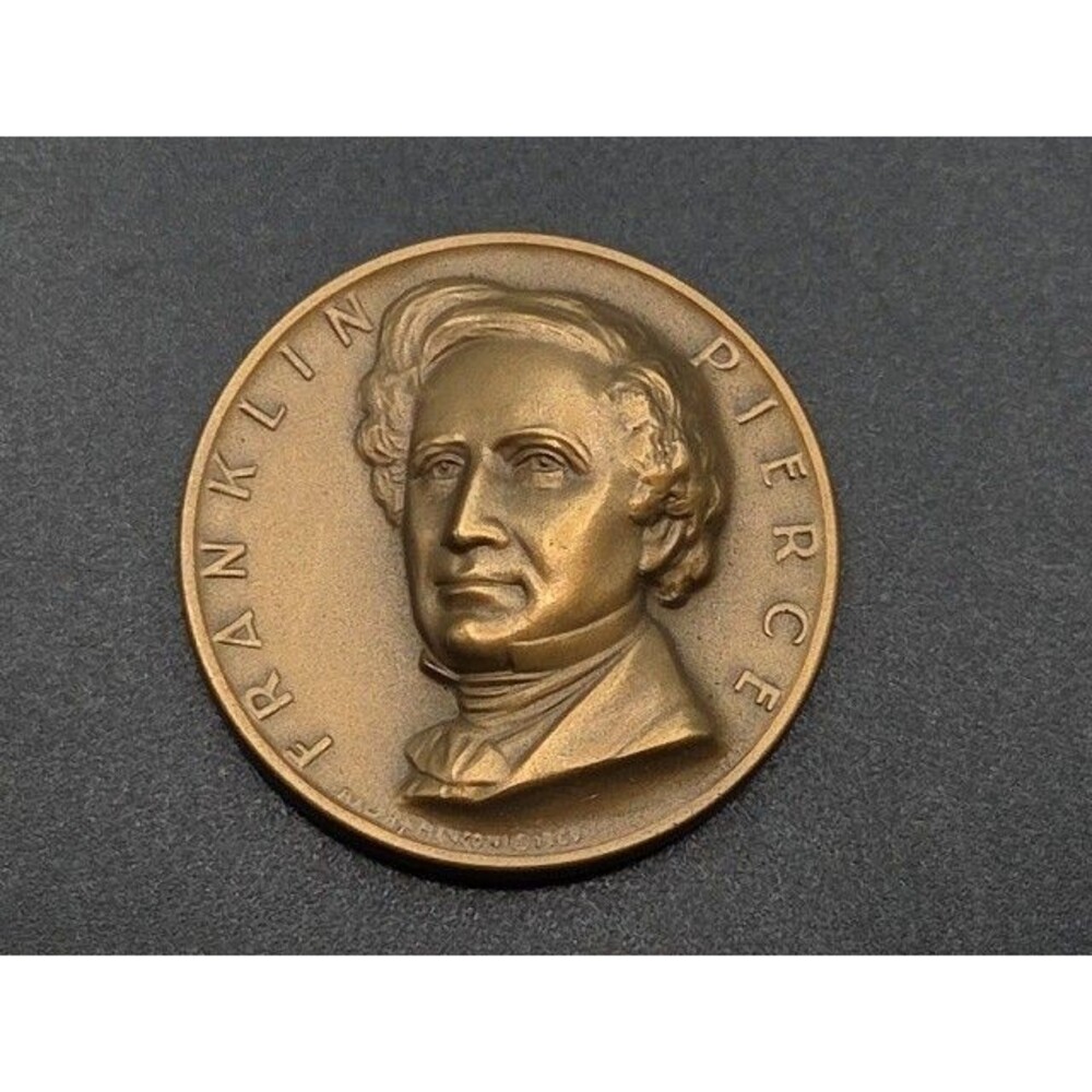 1969 F. PIERCE Bronze Presidential Medal/Token - Medallic Art Co. R.J.Menconi